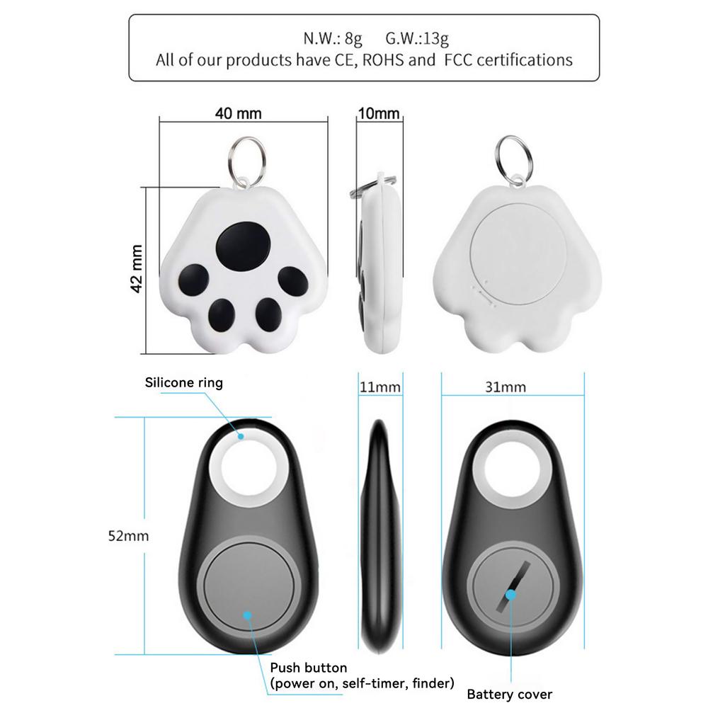 Pet Anti-Lost GPS Tracking Tag Locator Prevention Pets Gps Tracker Portable Wireless Tracker Tags for Dog Puppy Accessories
