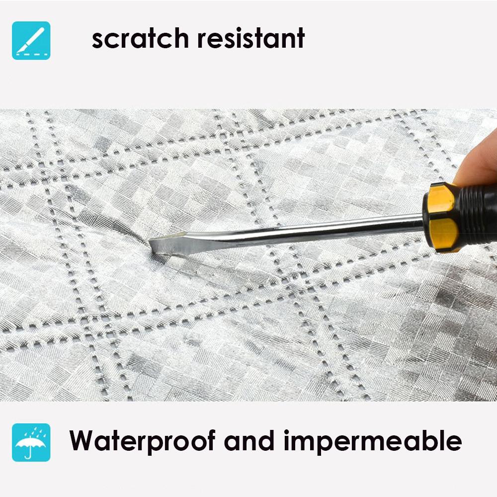 Car Front Windshield Jersey Cover with Extended Engine Cover Snow Cover