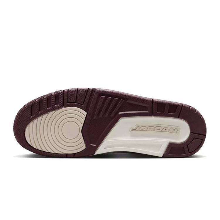 Jordan Legacy 312 Abrasion Resistant Slip Resistant Low top Vintage Basketball Shoes Men's Beige Brown IB4712-161(Team181-)