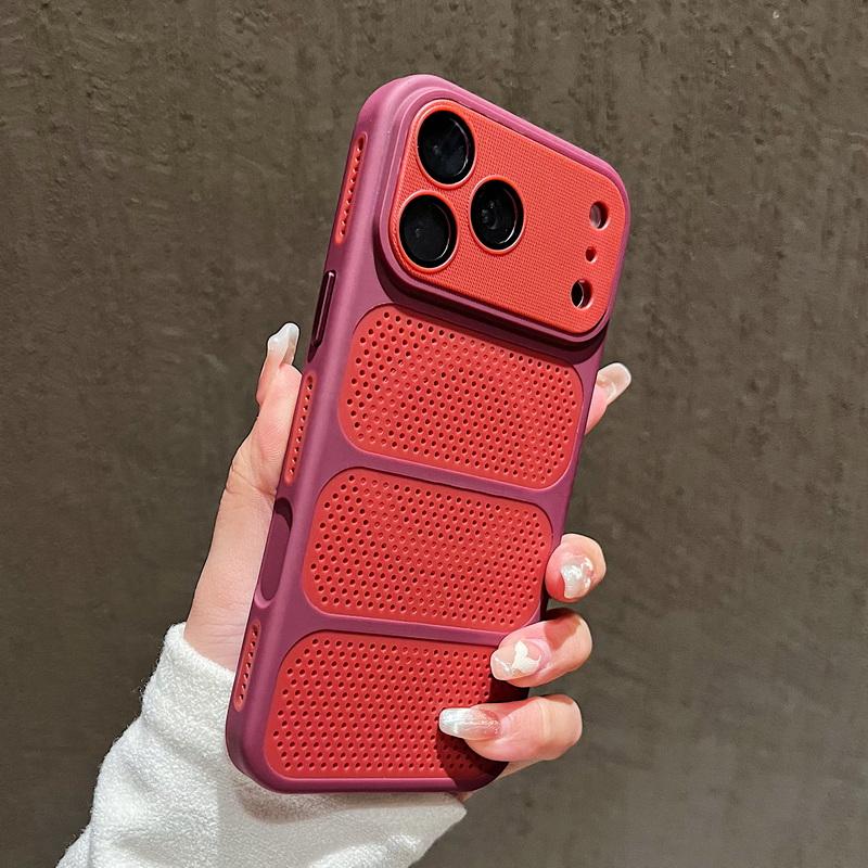 Cooling Heat Dissipation Magnetic Phone Case For iPhone 17 17e 16 15 14 13 Pro Max 16e For Magsafe Shockproof Hard PC Back Cover