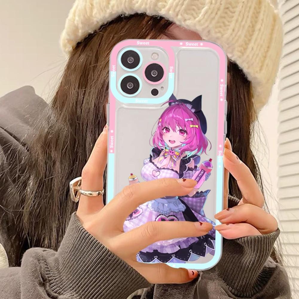 Riamu Yumemi Anime Phone Case For iPhone 11 12 13 14 Mini Pro Max XR X XS TPU Clear Case For 8 7 6 Plus SE 2020