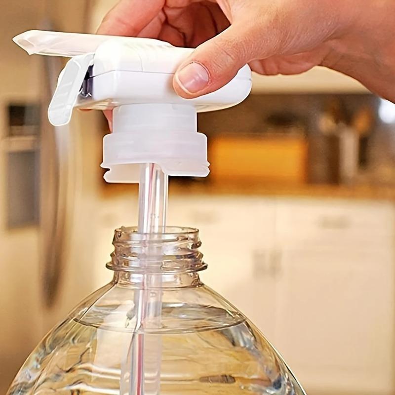Bottled Water Pump Automatic Water Dispenser Beverag Bucket Dispenser Beverage Straw Leak Proof Pump Hand Press Gadget Kitchens