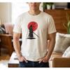 Samurai Japanese Style T Shirt Illustration Vintage Stylish Fashion Top For Everyday Wear Soft Versatile