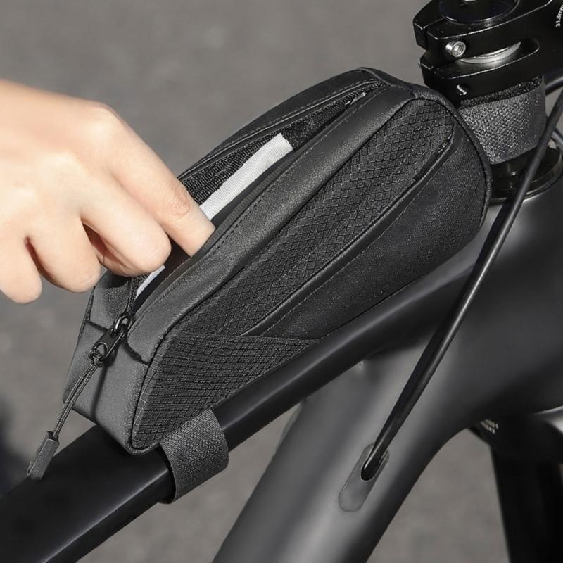 Bicycles Front Frame Energy Bags Cycling Saddle Bag Bike Phone Pouch for Riding