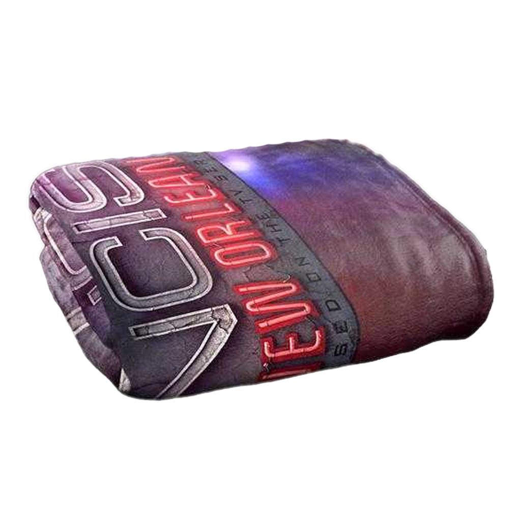 NCIS: New Orleans Silky Neon Sign Supersoft Blanket