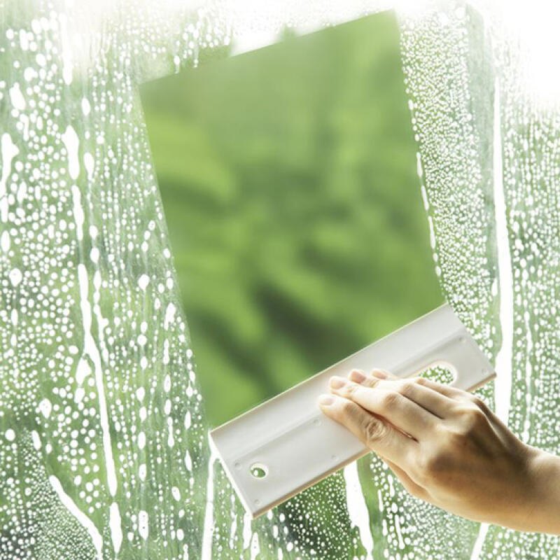 Mini Hand Squeegee for Moisture Removal white