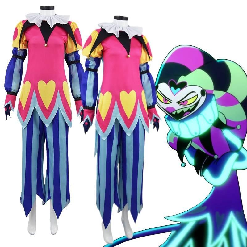 Fizzarolli Cosplay Traje de Performance Maligno Extremo Personaje de Anime