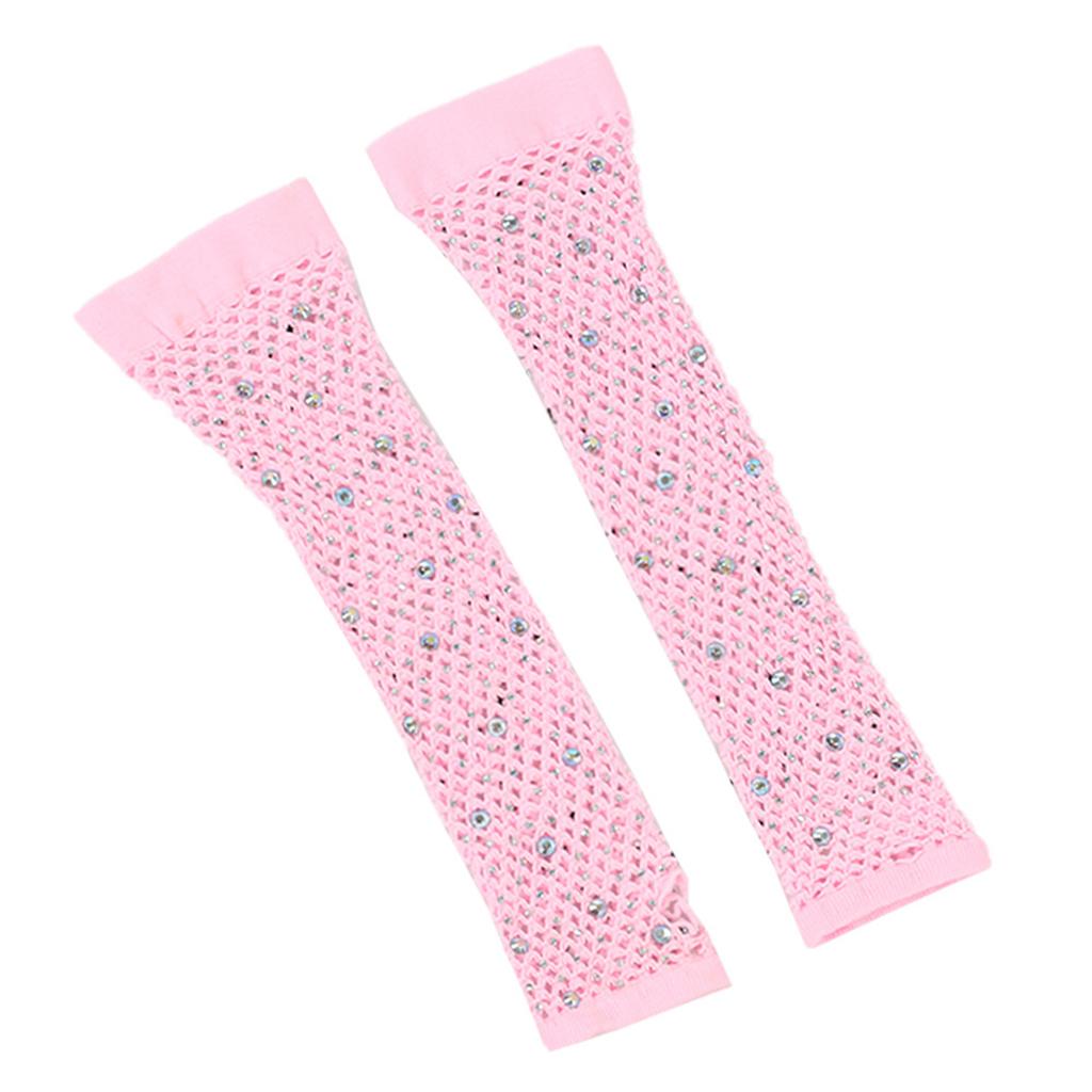 Sexy Fishnet Gloves Hollow Wrist Gloves for Concert Costume Accessories