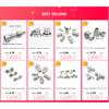 Fit Hose OD 4/6/8/10/12/14/16mm 304 Stainless Steel Quick Fit Pipe Fitting Union Pneumatic Fast Twist Fittings Air Tube Straight
