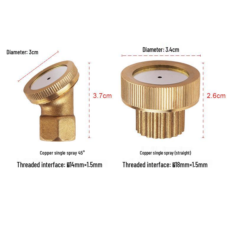 Electric High-Pressure Copper Nozzle Pesticide Sprayer Pump Accessories