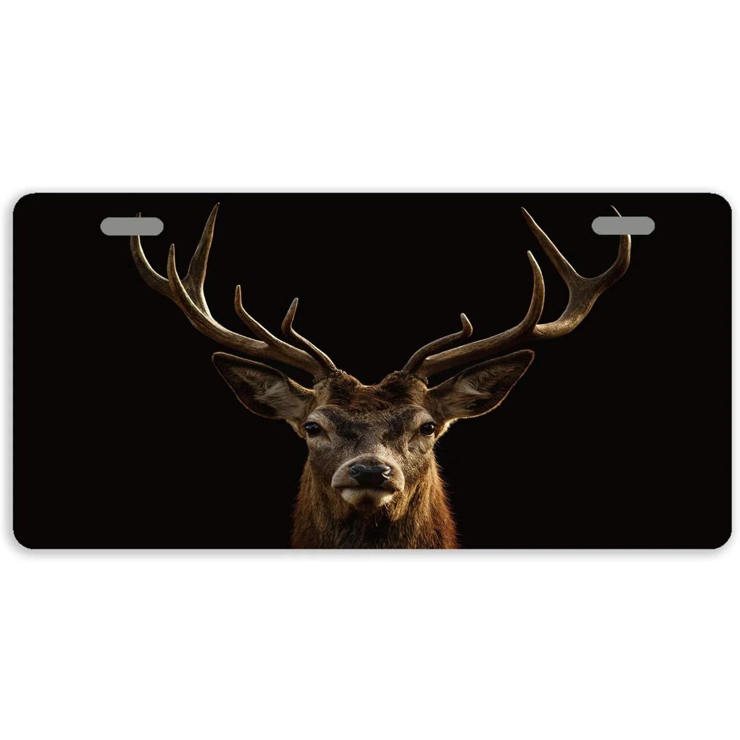 

Винтажные таблички с номерами оленей, туалетный столик, новинка, металлические жестяные знаки, тисненая бирка, гаражные бары, пабы, клубы, домашний декор стен 6X12 дюймов 15x30cm