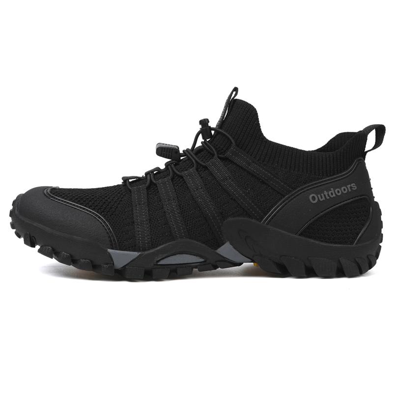 Fashion Pure Stream Shoes Outdoor Casual Climbing Hiking Fishing Shoes Wading Water Camping Thick Sole Mesh Breathable Wading Men Women