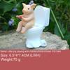 Adorable Pig Decor Cute Piggy Figurine Resin Pig Ornament Charming Design