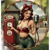 Vintage Metal Poster Wall Decor Garage
