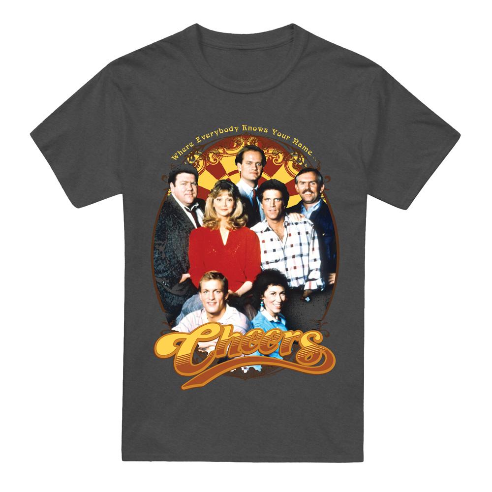 Cheers Unisex Adult Group Shot T-Shirt