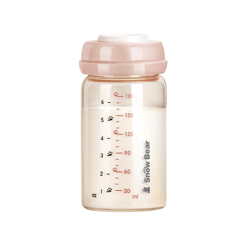 SnowBear Glass Breast Milk Storage Bottle