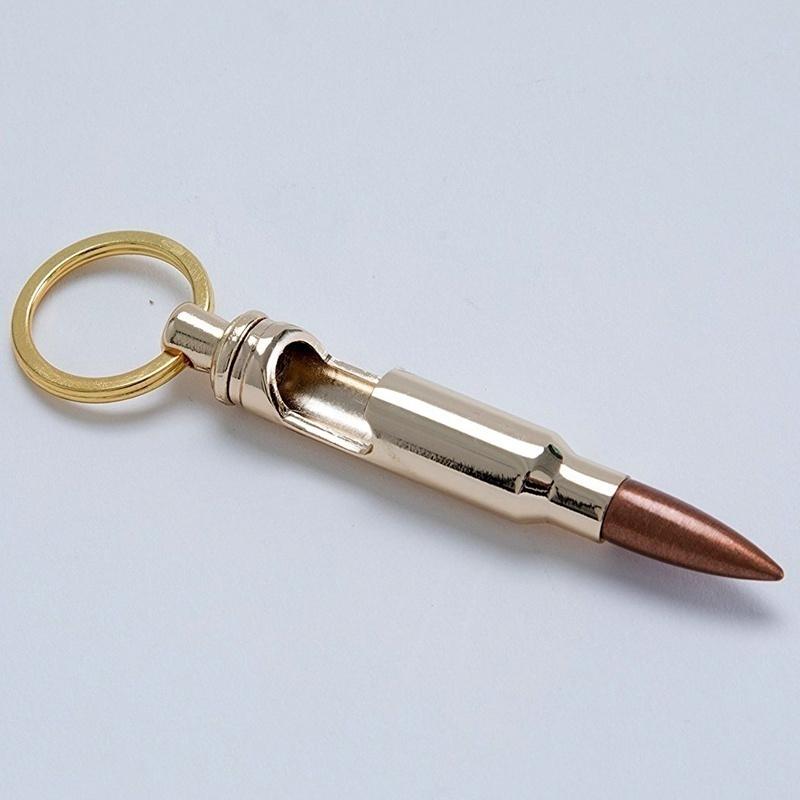 Bullet Shell Shape Bottle Opener Beer Soda Gold Keychain Key Ring Bar Tool Gifts