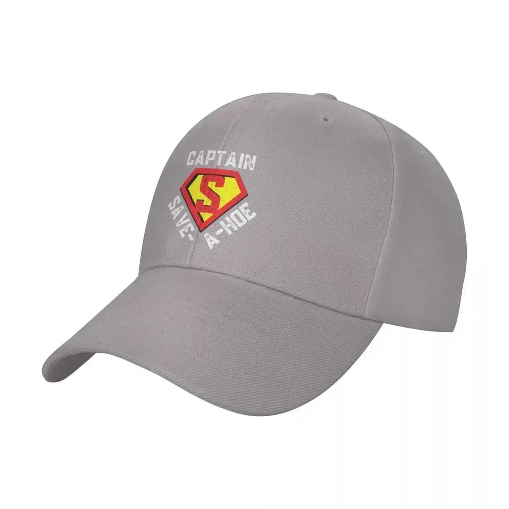 Captain SaveAHoe American Hero Baseball Cap Big Size Hat fashionable Snapback Cap Luxury Hat Sun Hats For Women Mens