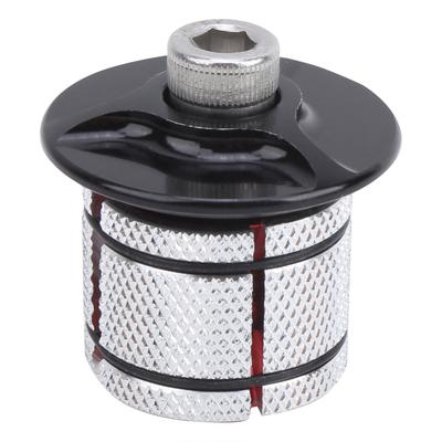 Bicycle Front Fork Standpipe Headset Expansion Screw Expanded Core Triangular Coverblack