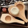 Handmade Wooden Suzhou-style Mooncake Mold Flat Bottom Cookie Mould Rice Cake Mold  Bakery