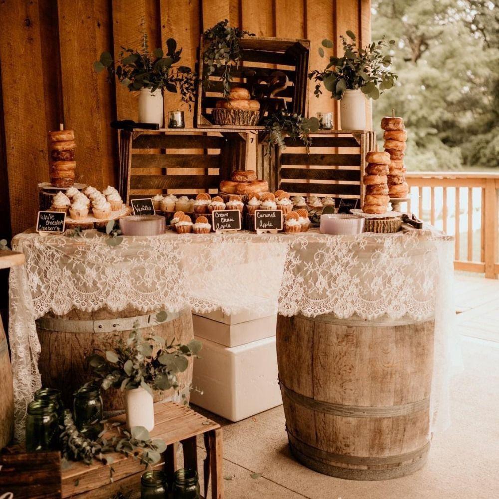 Embroidered French Lace Table Runner Flower Pattern Boho Dresser Scarf Home Garden