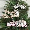 Gang Heng Merry Christmas English Letter Tree Pendant Decorations