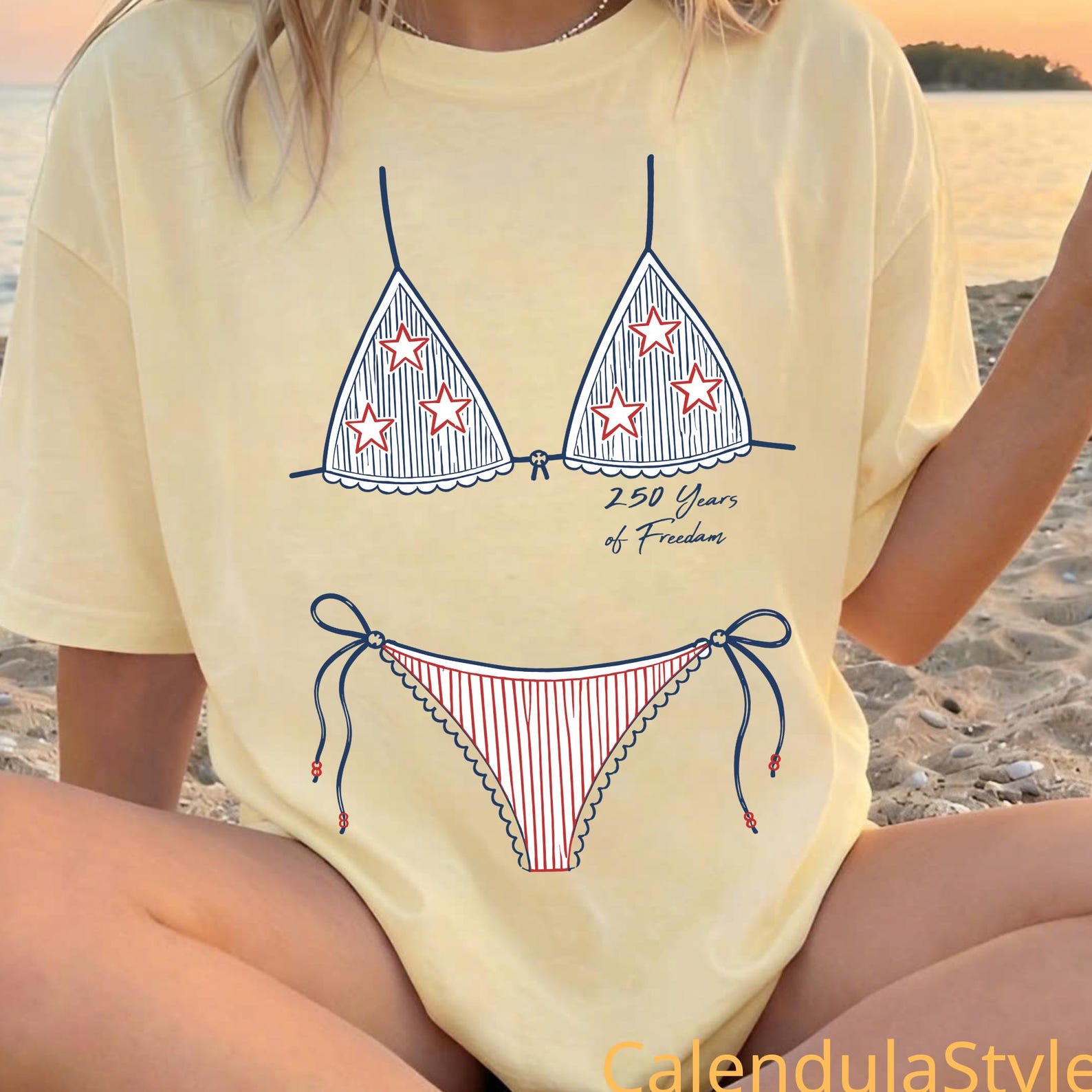 250 Year Of Freedom Shirt, 4th of July Bikini Summer, USA 250th Anniversary Shirt, America 250th Shirt, Bikini Top Fourth Of July Tshirt S