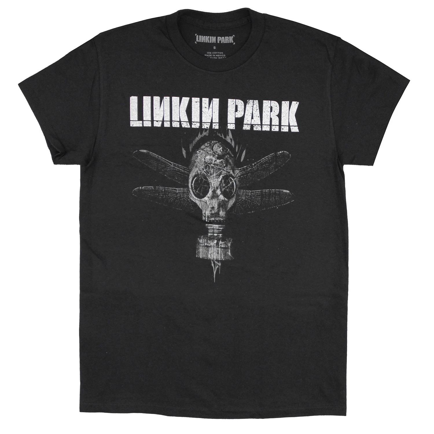 Men s Linkin Park Gas Mask T-shirt X-Large Black XS