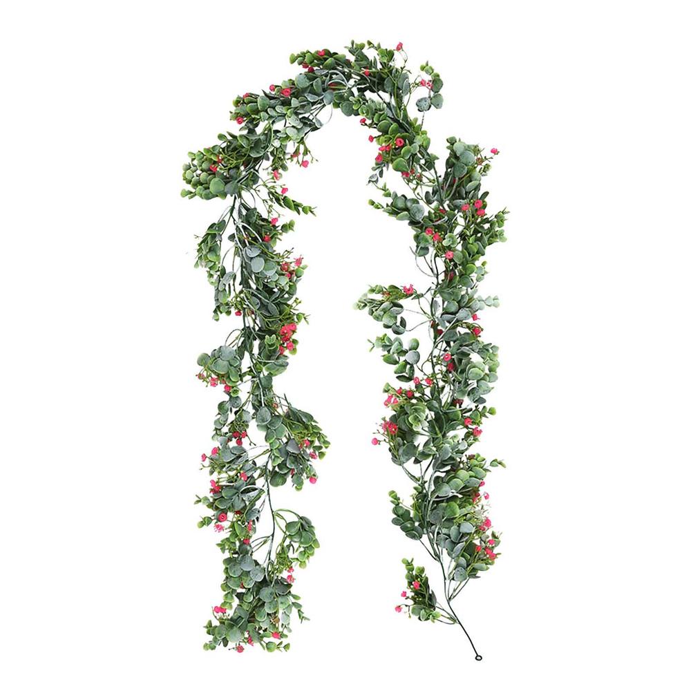 Green Vines Decorations Adjustable Garland Decor 5.9inch Holiday Indoor Mantle Decor For Family Home Indoor Outdoor Farmhouse