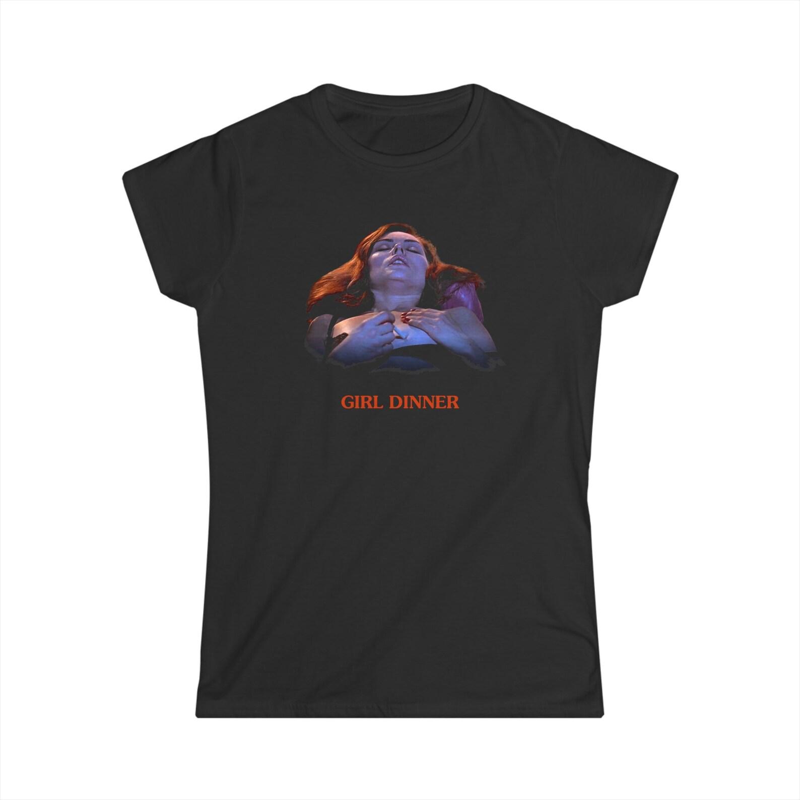 Videodrome Girl Dinner Women s Softstyle Tee S
