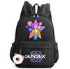 Anime Cartoon K-Pop Demon Hunters Printed Backpack for Teenger Children Student Schoolbag Girl Kid Gift Women Large Capacity Waterproof Travel Bag