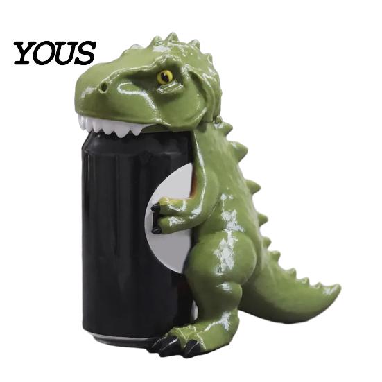 Soda Can Covers 3D Printed Cute Animal Cover, Reusable Protector Lid, Dinosaur Frog Shark Party Drink Markers Dust Cover for Standard