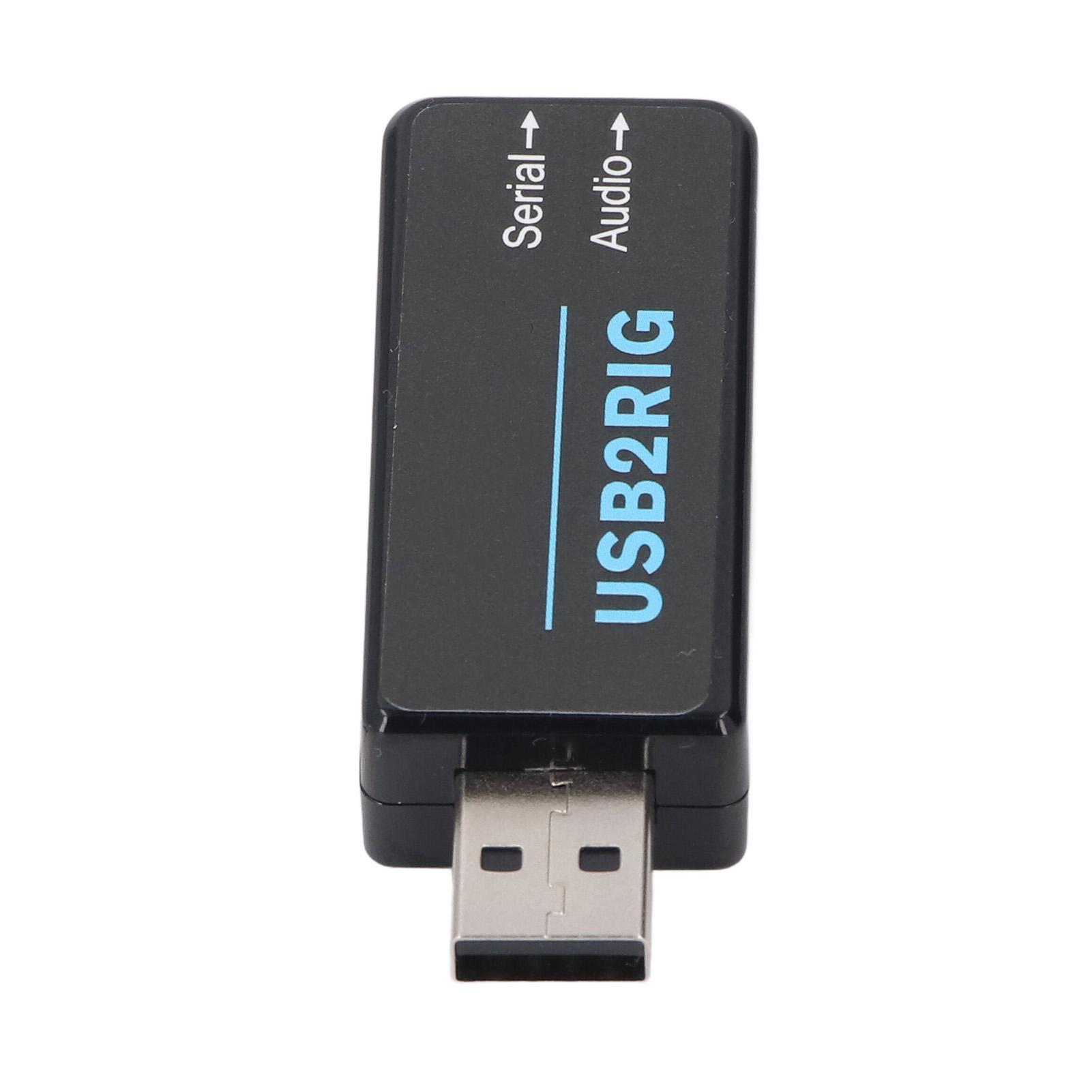 

USB Sound Adapter Double 3.5mm Jack to USB 4 PIN Compact Sound Card Jack Adapter