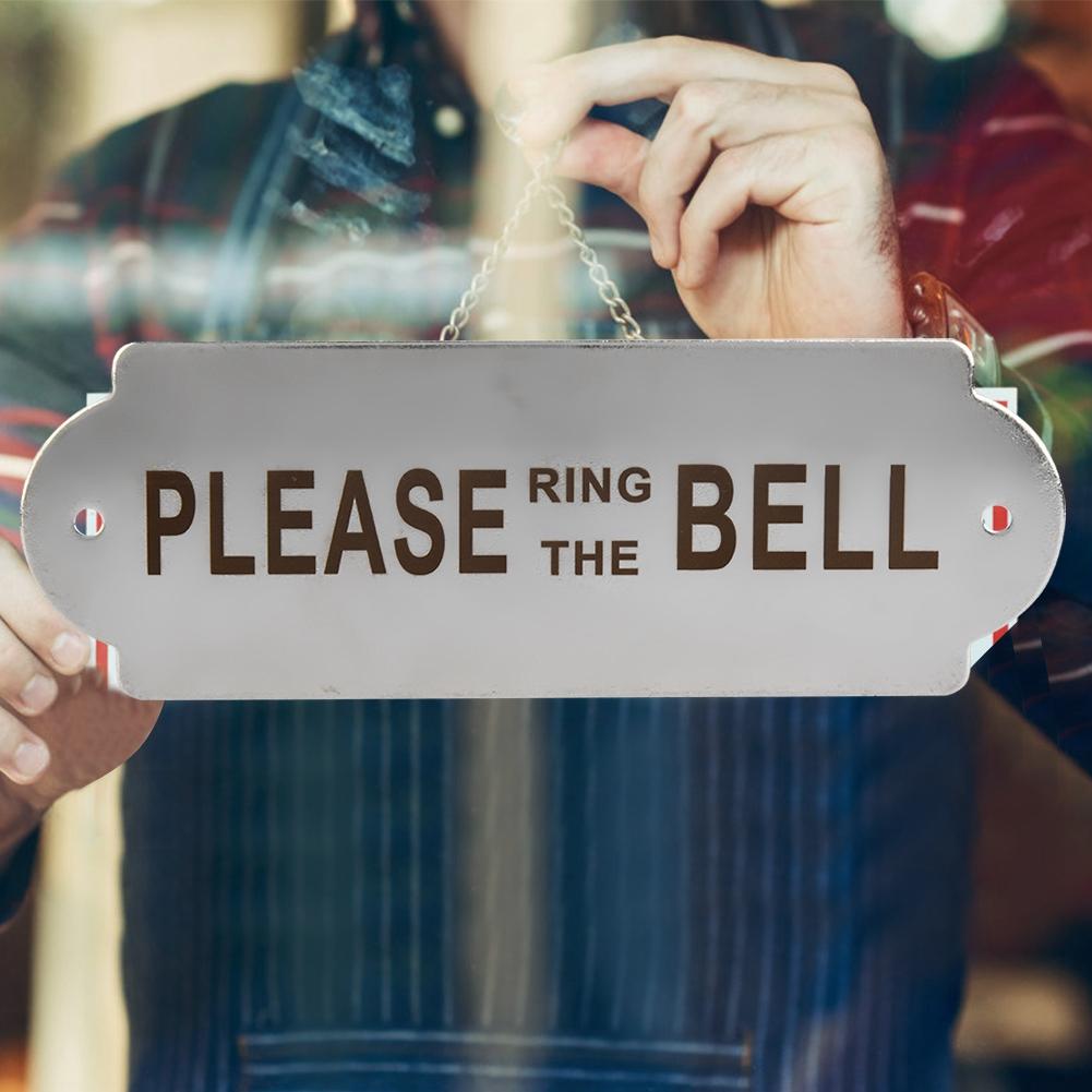 

Stainless Steel Fence Post Garden House Home Door Gate Toilet Warning Sign Board with Install