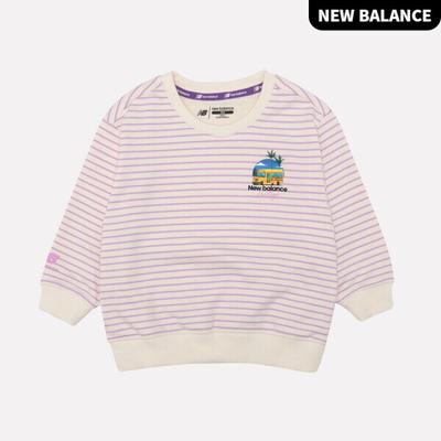 Kids New Balance Kids Essential Stripe Sweatshirt Nk9cd1102u 70