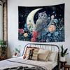 Skeleton Lovers Tapestry Floral Skull Aesthetic Tapestries Horror Gothic Hanging Wall Art Decor Home Decoration for Bedroom Livi