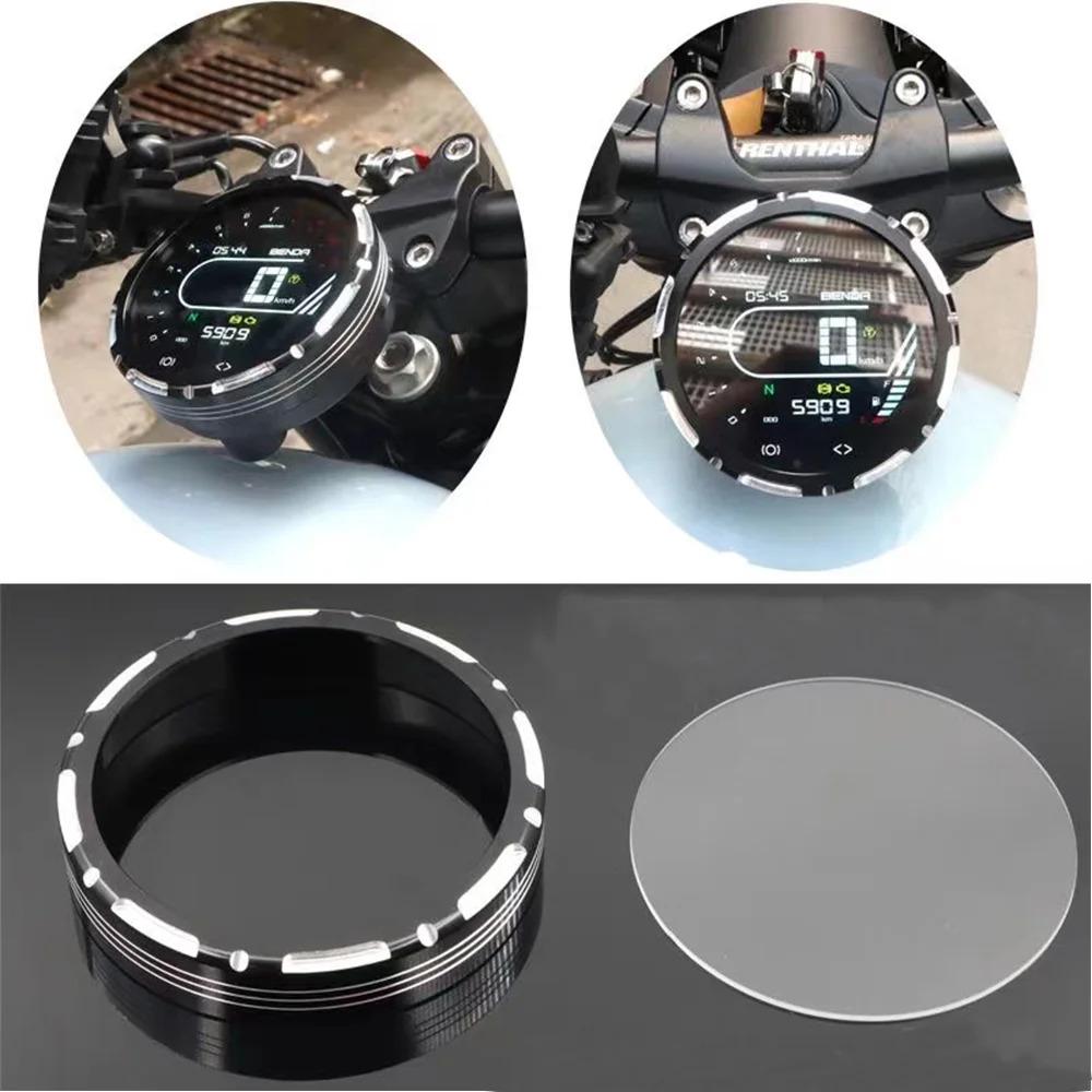 Motorcycle Speedometer Side Mount Relocation Bracket Cover trument Case Housing For Keeway Benda V302C V302 C trument trim чёрный