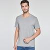 Men's Bamboo Fiber Antibacterial Plus Size Short Sleeve T-Shirt