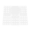 Plastic Garment Folding Board Shirt Adjustable Clothes Holder Wardrobe Storage Organizing Folding Garment Board for Home Storage