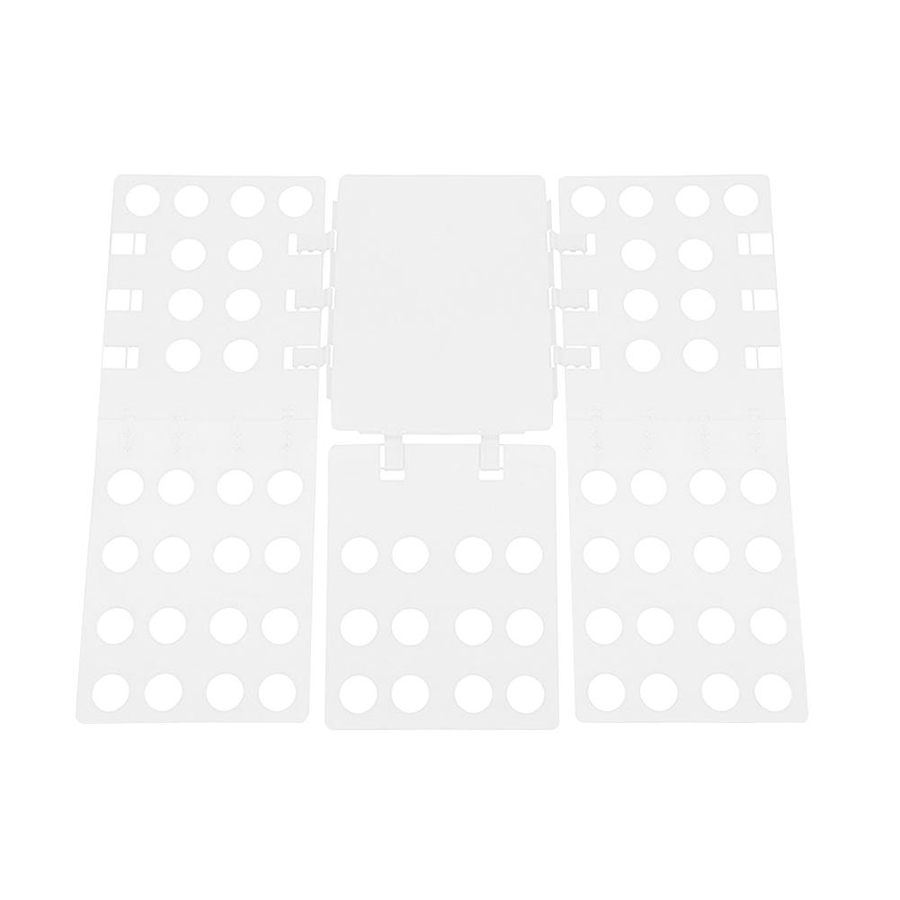 Plastic Garment Folding Board Shirt Adjustable Clothes Holder Wardrobe Storage Organizing Folding Garment Board for Home Storage