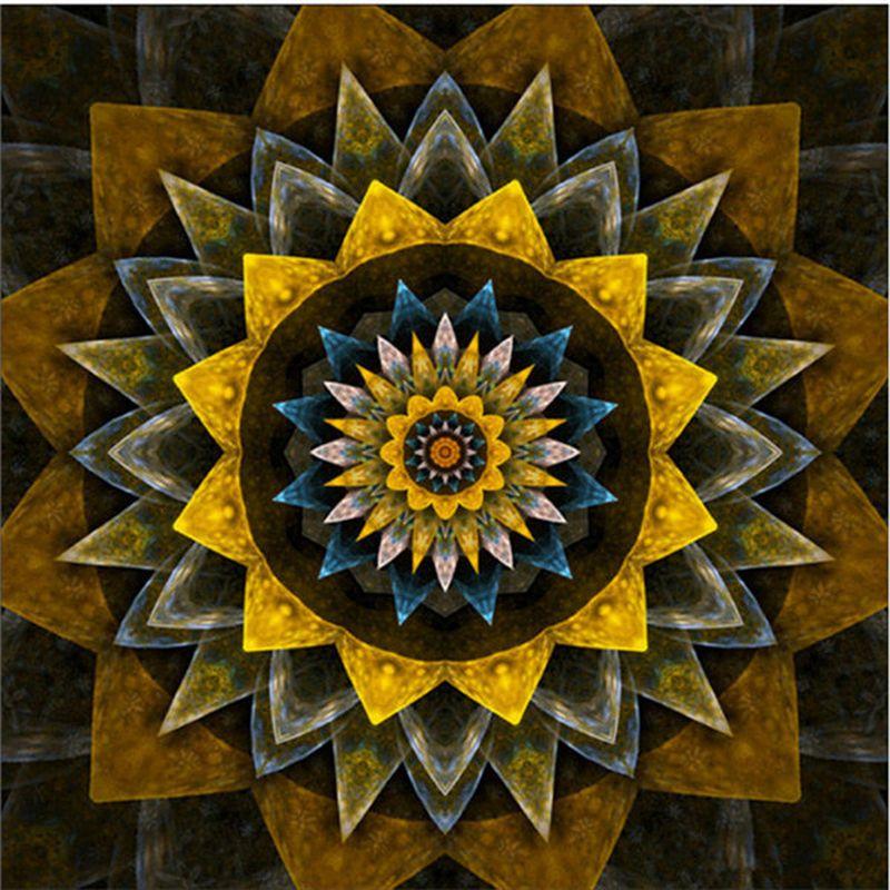 5D Diamond Painting Full Diamond Mandala Round Diamond Embroidery Mosaic Home Decoration Pattern DIY Handmade New Year Gift