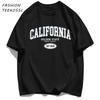 Golocn State California Est Men TShirts Casual Cotton TShirt ONeck AllMatch Clothing Unisex Loose Summer Basics Sportswear