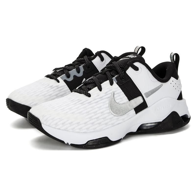 Nike Zoom Bella 6 Shock Absorbing Non-Slip Durable Low-Top Training Shoes Women sneaker Black White DV3739-100