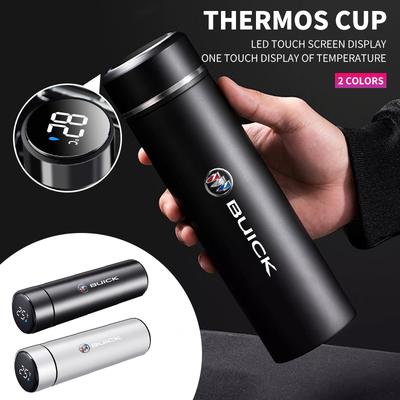 500ML Stainless Steel Intelligent Temperature Display LED Thermos Cup For Century Excelle XT Park Avenue Envista GL8 GL6