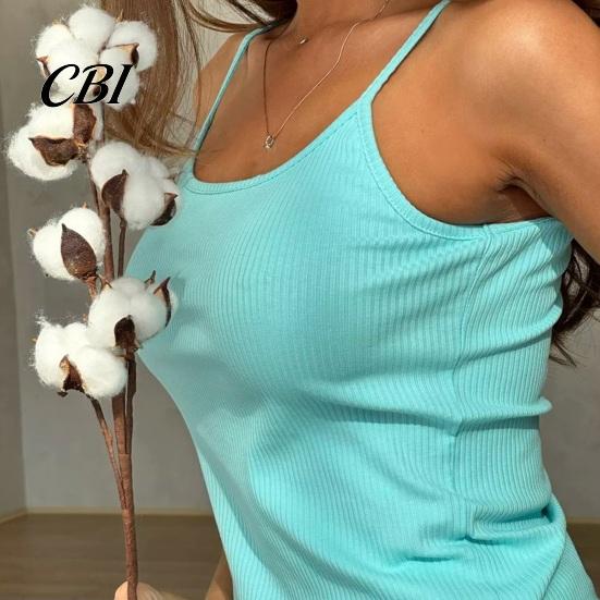 Women Pajamas Women's Cami Pajama Sets, 2 Piece Ribbed Knit Tank Sexy Halter Top And Shorts Pjs Sleepwear, Summer Camisole Loungewear Outfits