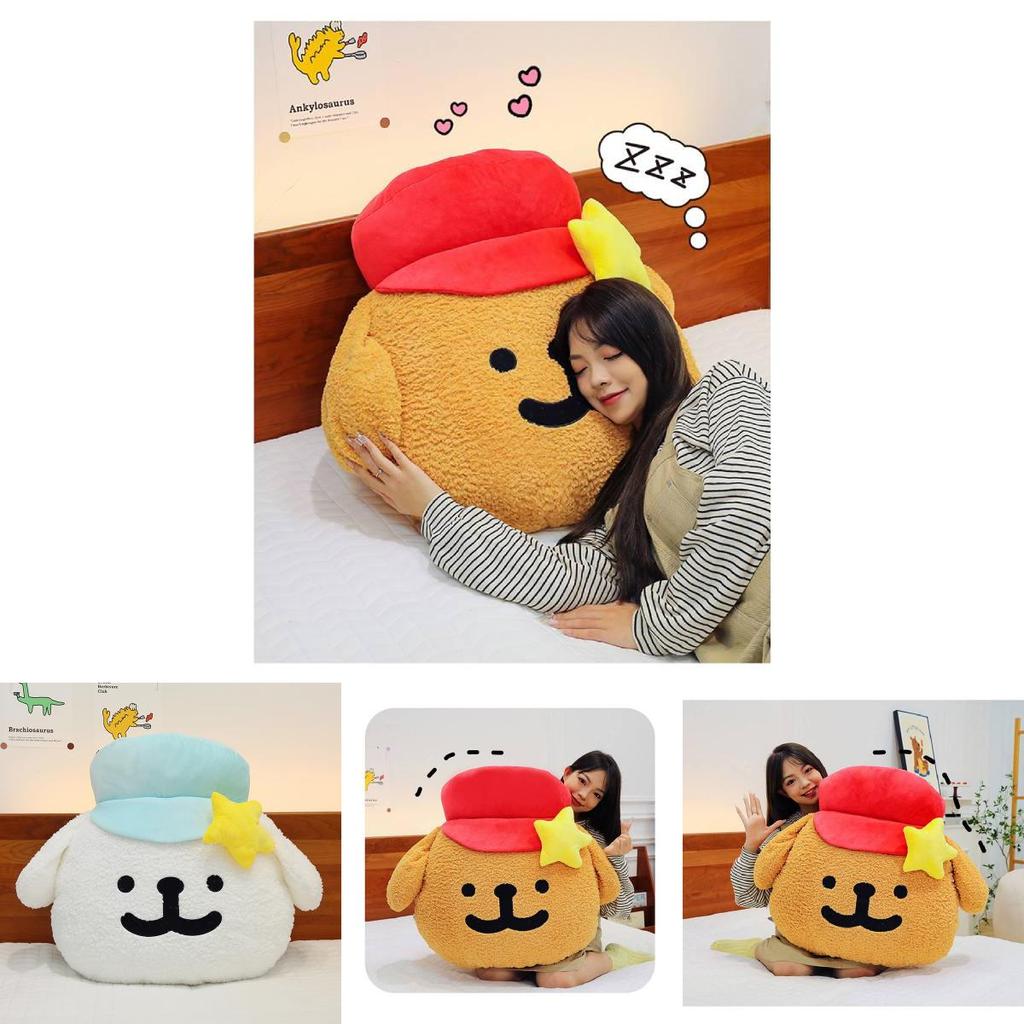 Adorable Ins Style Dog Pillow Plush Toy Soft Cute Puppy Cushion For Girls
