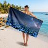 Large Beach TowelFrieren Beyond Journey's End Soft Absorbent Towel Beach Bath Home Use