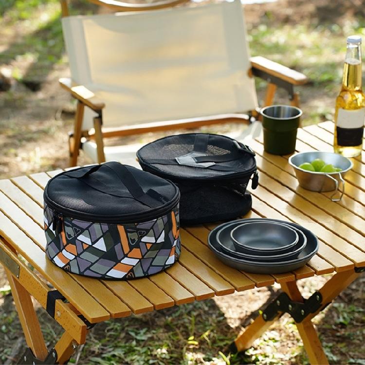 Outdoor Tableware Bag Plate Bag Camping Outdoor Dish Bag Picnics Plate Bag Tableware Container Camping Plate Organizers
