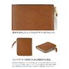 [Corbo] wallet L-shaped zipper genuine leather men's brown CO-8LC-0415-91