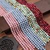 1 Strand 6mm Natural Stone Tourmaline Rose Quartz Aquamarine Amazonite Loose Bead for Jewelry Making DIY Bracelet Accessories